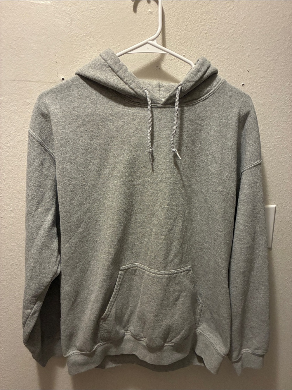 Gildan Light Gray Pullover Hoodie